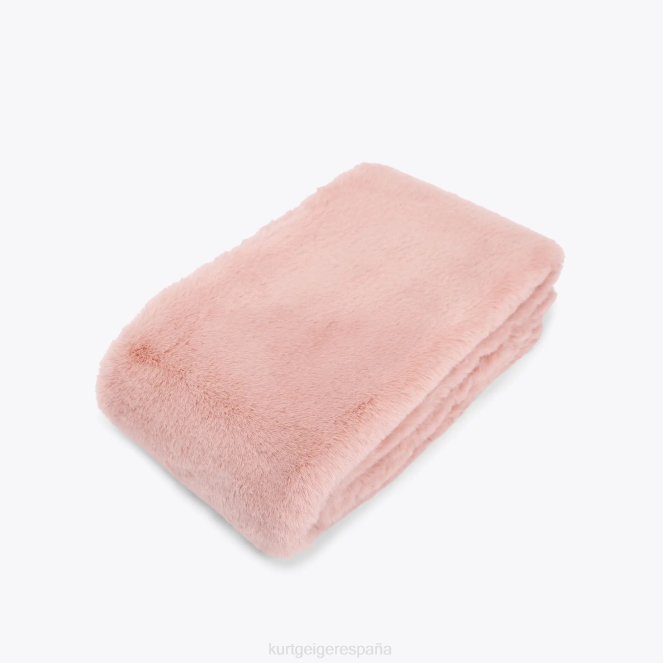 Kurt Geiger mujer bufanda de amapola de Londres 2LPR514 | accesorios rosa